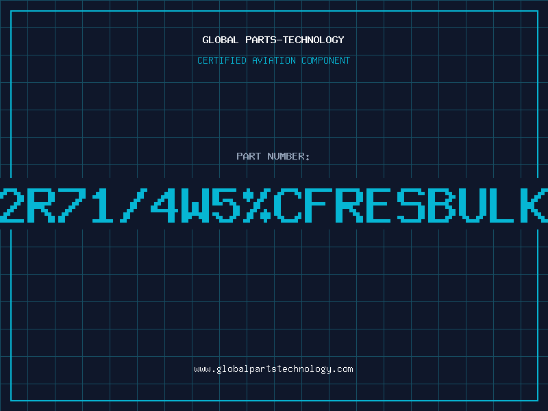 Aviation Part 2R71/4W5%CFRESBULK