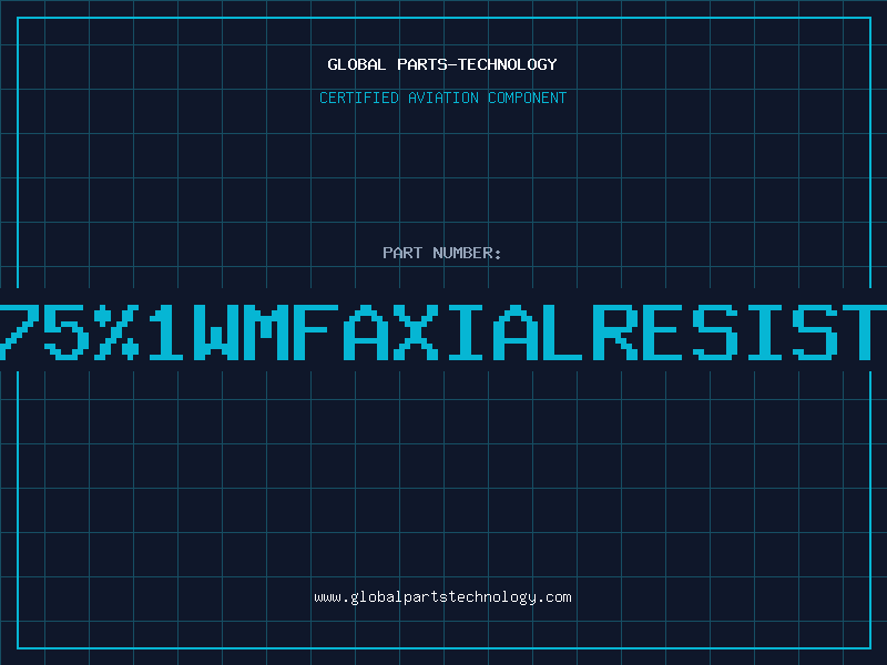 Aviation Part 2R75%1WMFAXIALRESISTOR