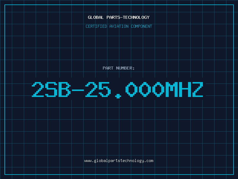Aviation Part 2SB-25.000MHZ