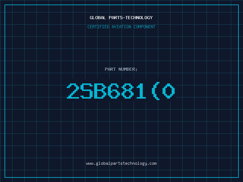 Aviation Part 2SB681(0