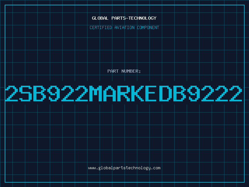Aviation Part 2SB922MARKEDB9222