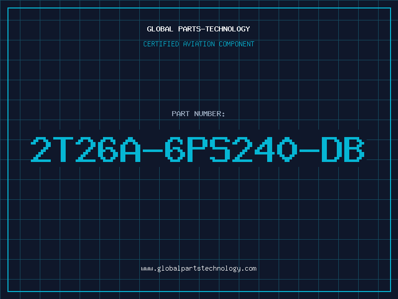 Aviation Part 2T26A-6PS240-DB