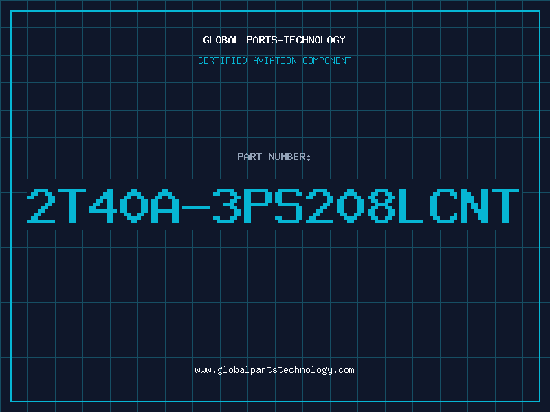 Aviation Part 2T40A-3PS208LCNT