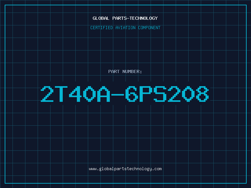 Aviation Part 2T40A-6PS208