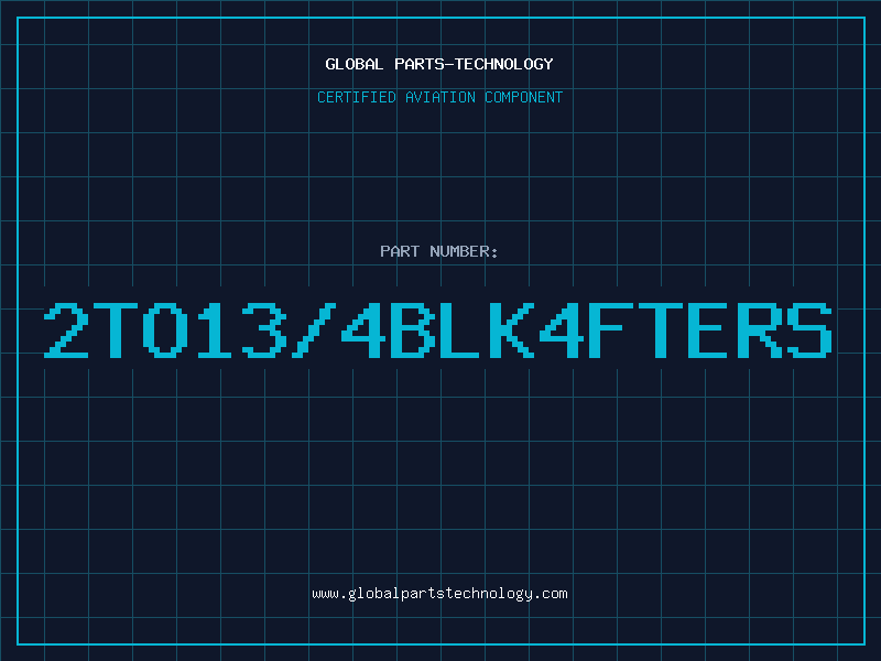 Aviation Part 2TO13/4BLK4FTERS