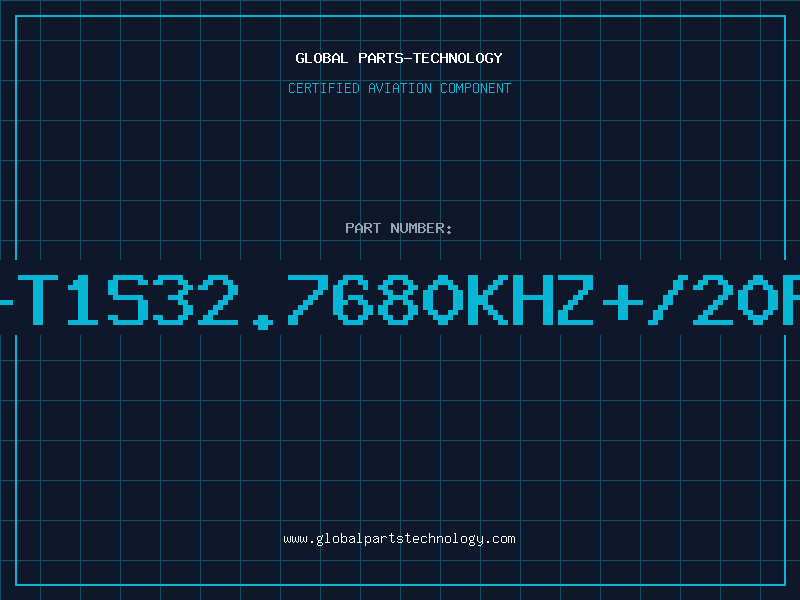 Aviation Part 2V-T1S32.7680KHZ+/20PPM