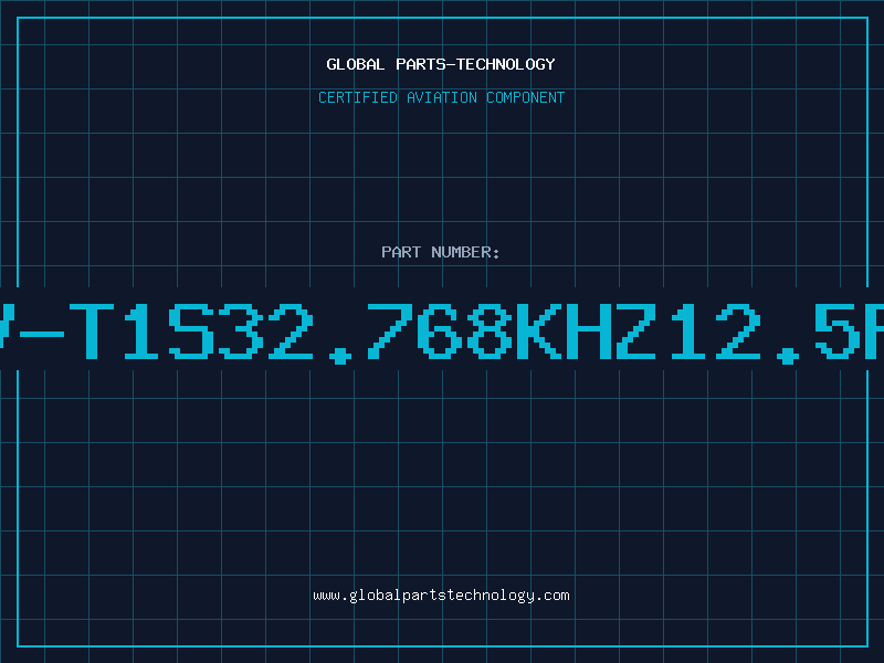 Aviation Part 2V-T1S32.768KHZ12.5PF