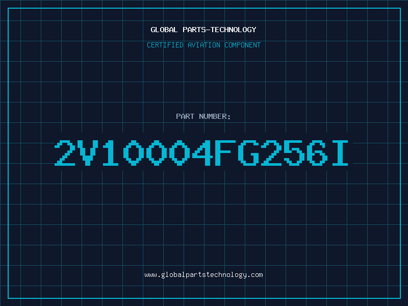 Aviation Part 2V10004FG256I
