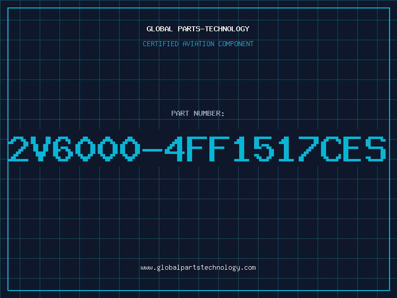 Aviation Part 2V6000-4FF1517CES