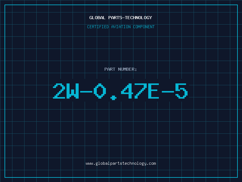 Aviation Part 2W-0.47E-5