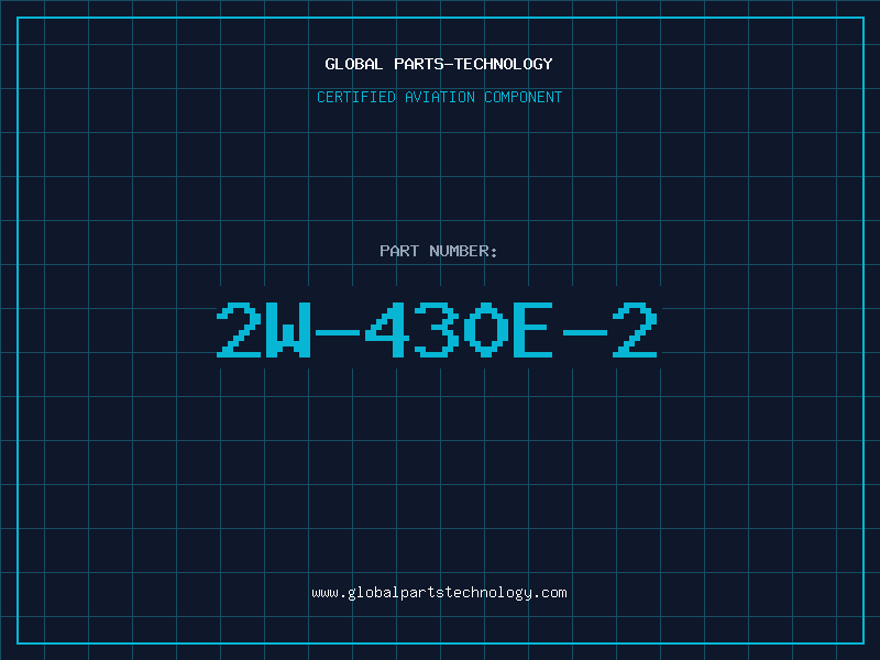 Aviation Part 2W-430E-2