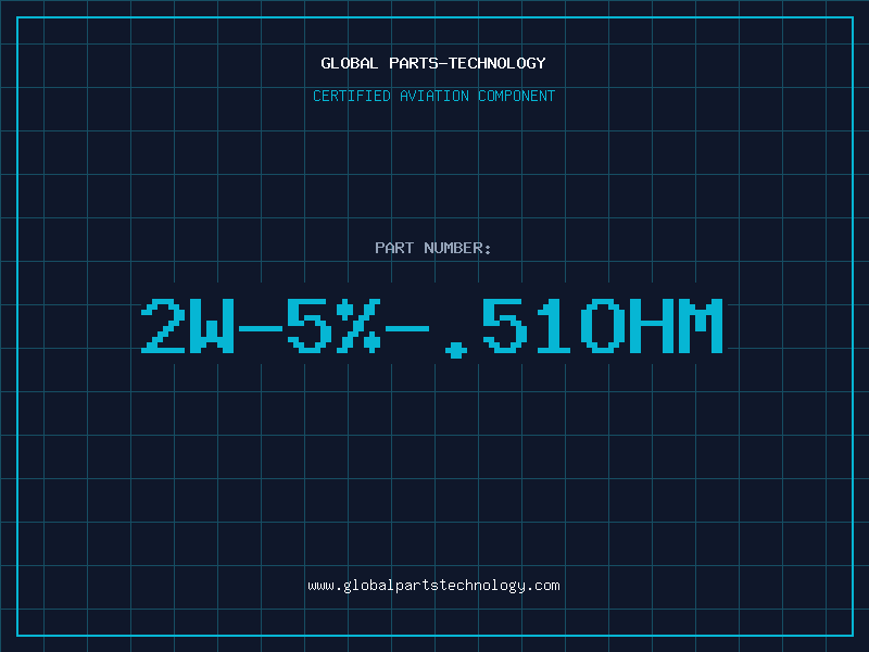 Aviation Part 2W-5%-.51OHM