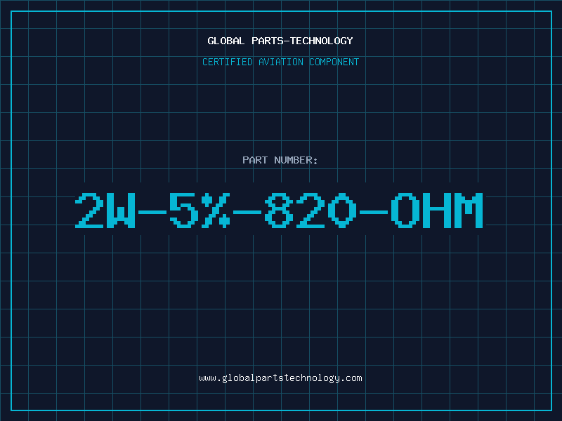 Aviation Part 2W-5%-820-OHM