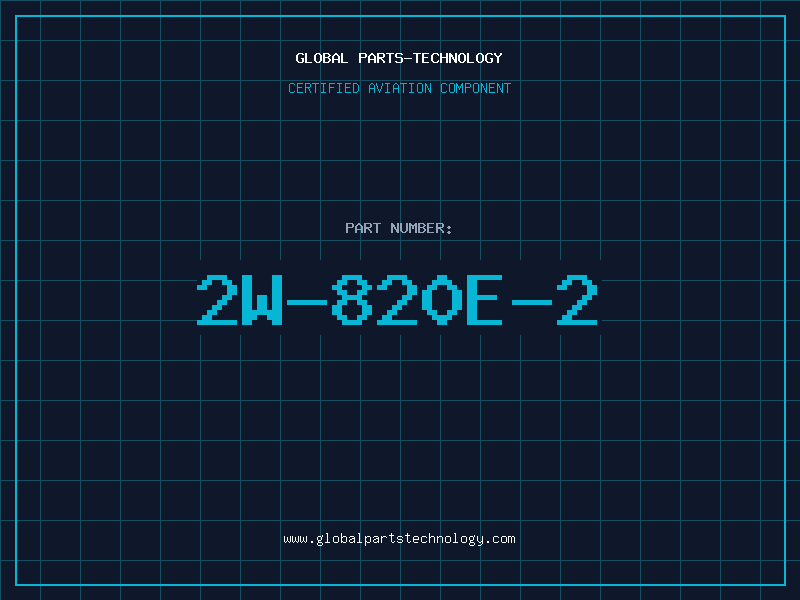 Aviation Part 2W-820E-2