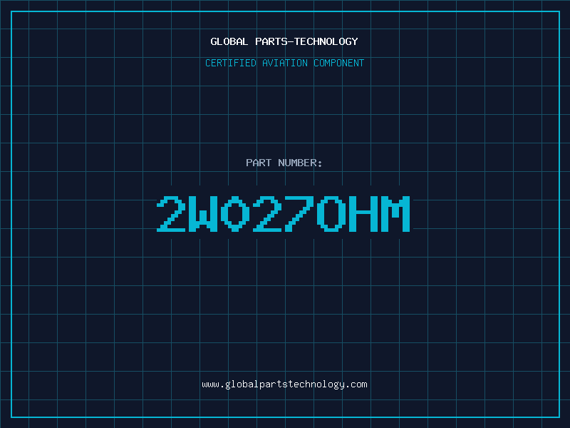 Aviation Part 2W027OHM