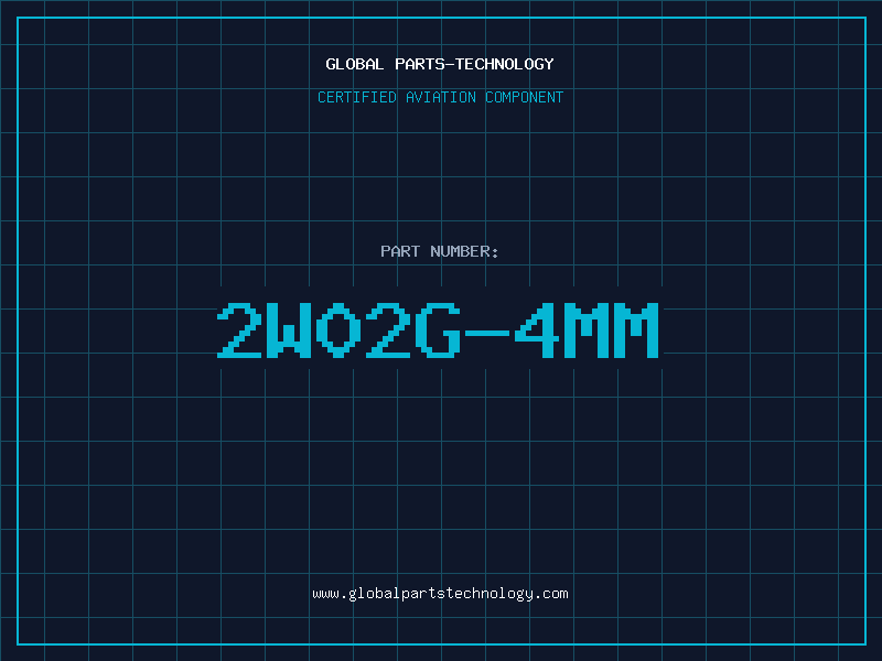 Aviation Part 2W02G-4MM