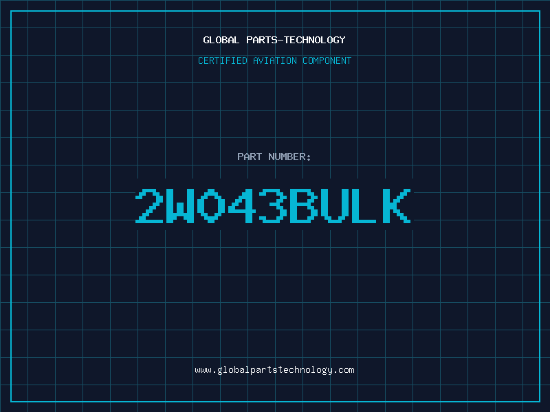 Aviation Part 2W043BULK