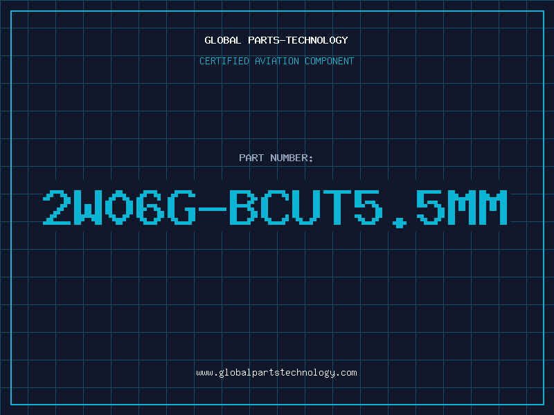 Aviation Part 2W06G-BCUT5.5MM