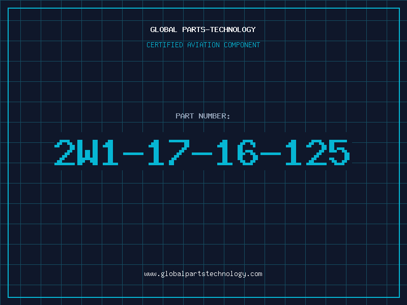 Aviation Part 2W1-17-16-125