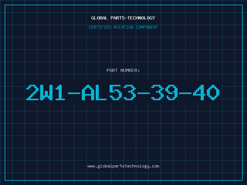Aviation Part 2W1-AL53-39-40