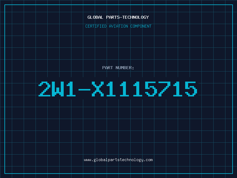 Aviation Part 2W1-X1115715