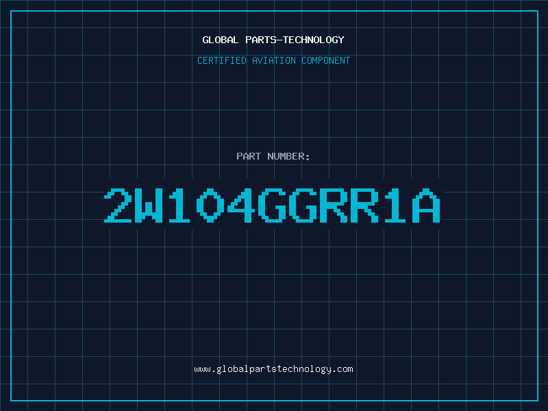Aviation Part 2W104GGRR1A