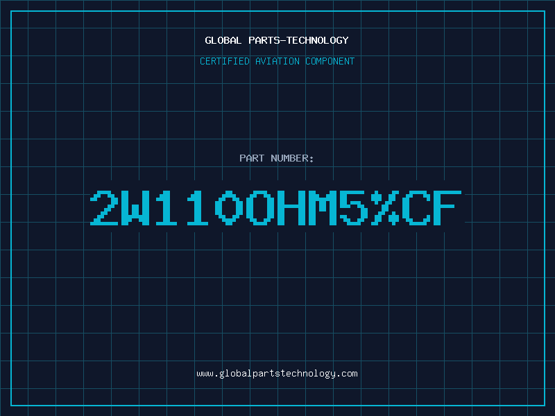 Aviation Part 2W110OHM5%CF