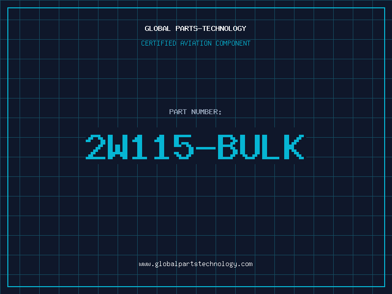 Aviation Part 2W115-BULK