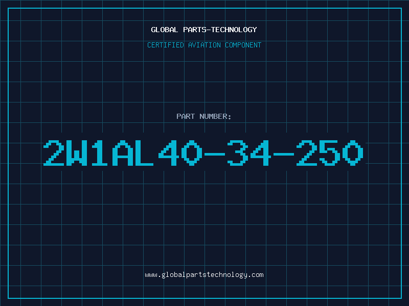 Aviation Part 2W1AL40-34-250