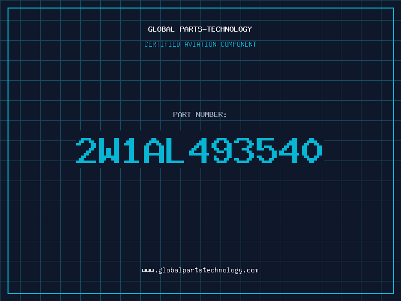 Aviation Part 2W1AL493540