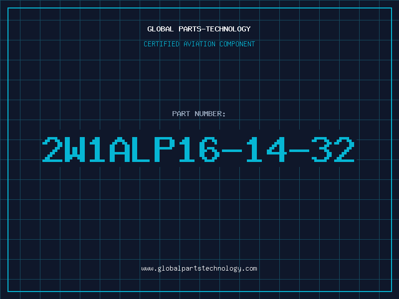Aviation Part 2W1ALP16-14-32