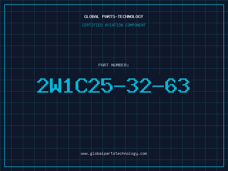 Aviation Part 2W1C25-32-63