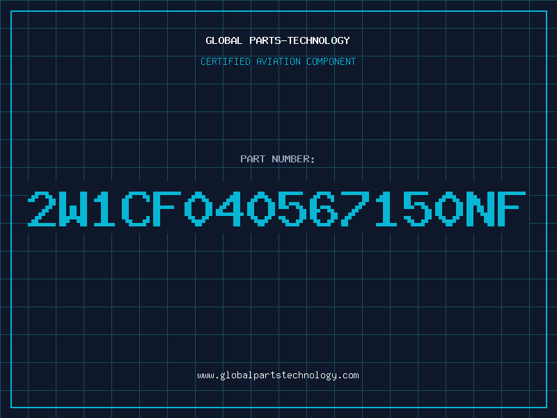 Aviation Part 2W1CF040567150nF