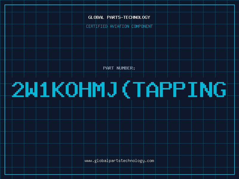 Aviation Part 2W1KOHMJ(TAPPING