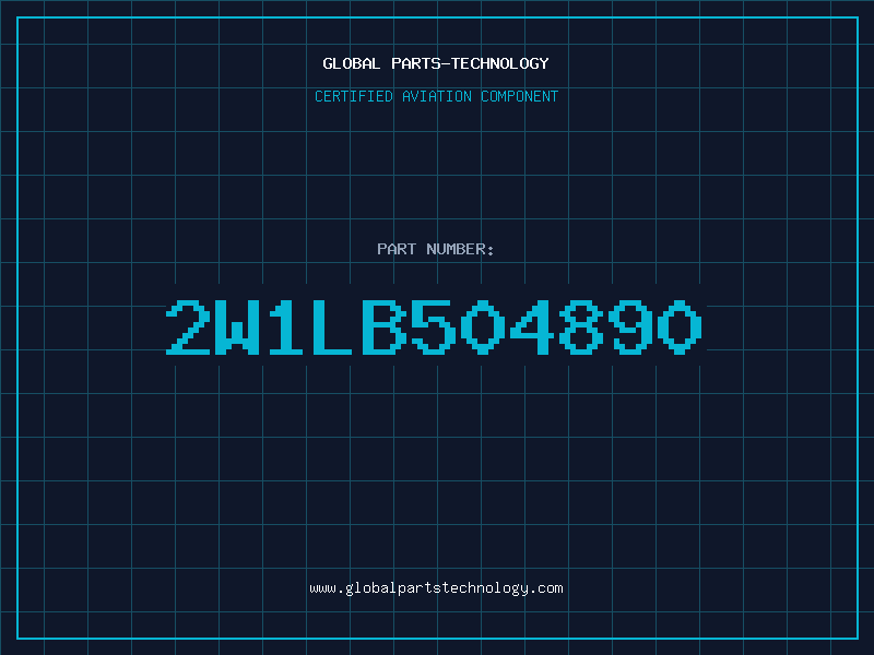 Aviation Part 2W1LB504890