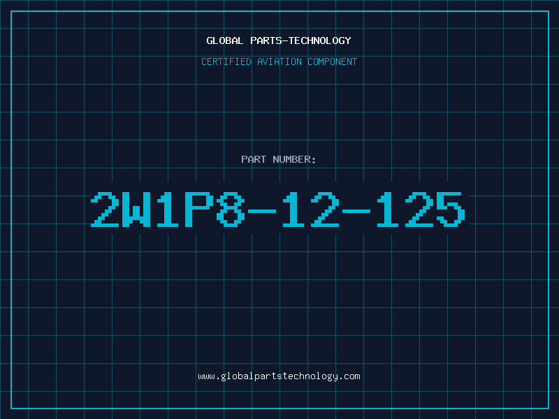 Aviation Part 2W1P8-12-125