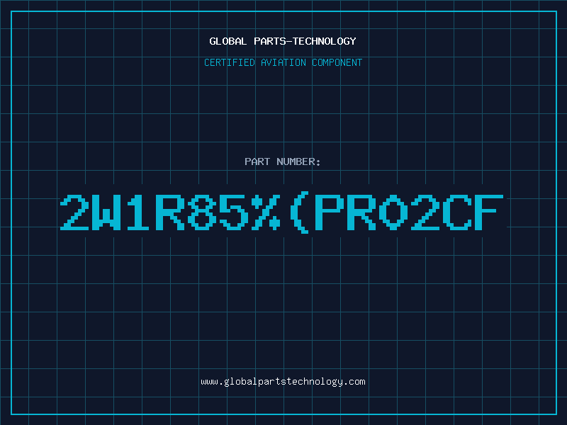 Aviation Part 2W1R85PR02CF