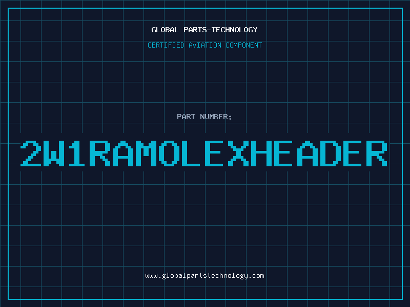 Aviation Part 2W1RAMOLEXHEADER