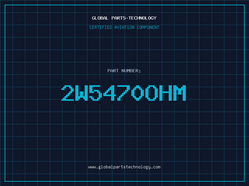 Aviation Part 2W5470OHM