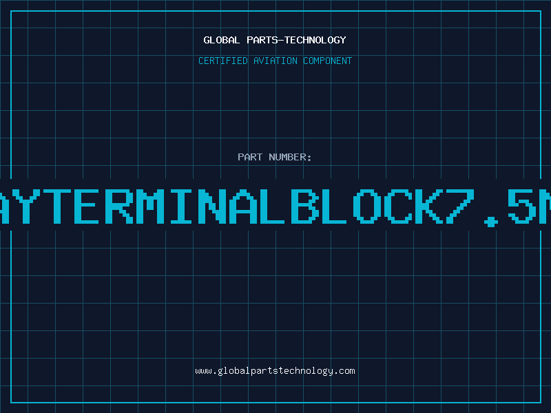 Aviation Part 2WAYTERMINALBLOCK7.5MMP