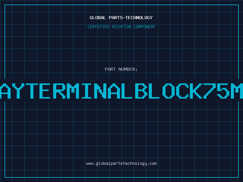 Aviation Part 2WAYTERMINALBLOCK75MMP
