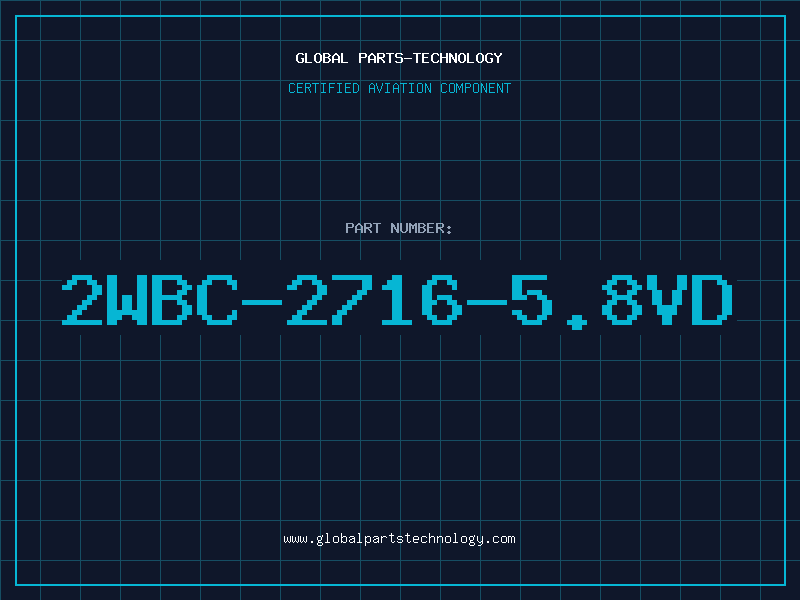 Aviation Part 2WBC-2716-5.8VD
