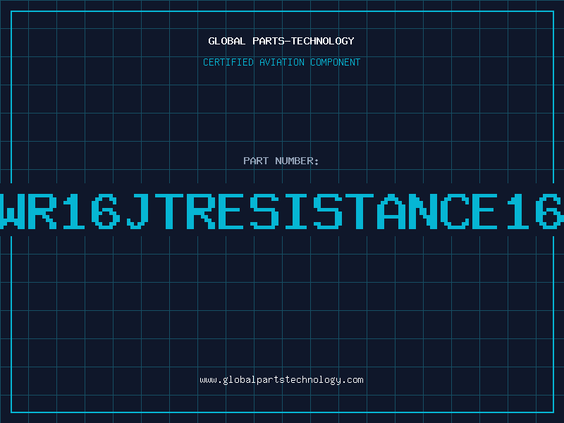Aviation Part 2WR16JTRESISTANCE165