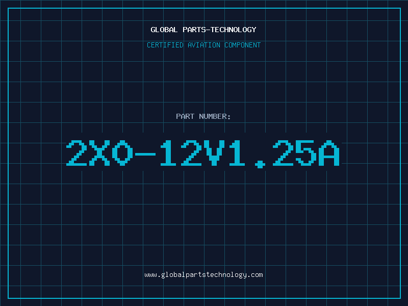 Aviation Part 2X0-12V1.25A