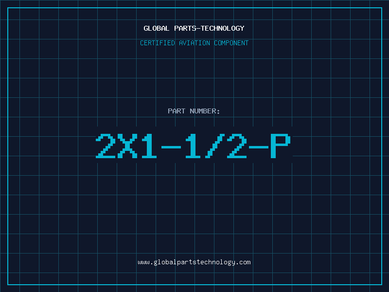 Aviation Part 2X1-1/2-P