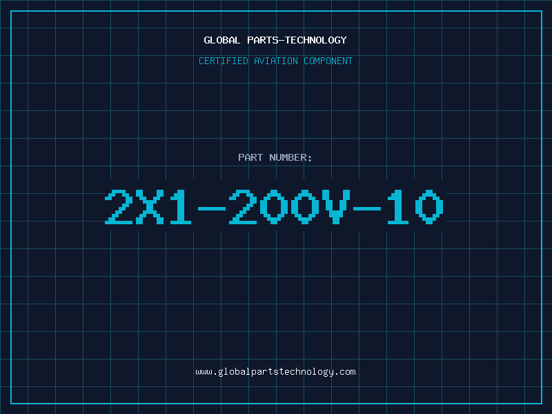 Aviation Part 2X1-200V-10