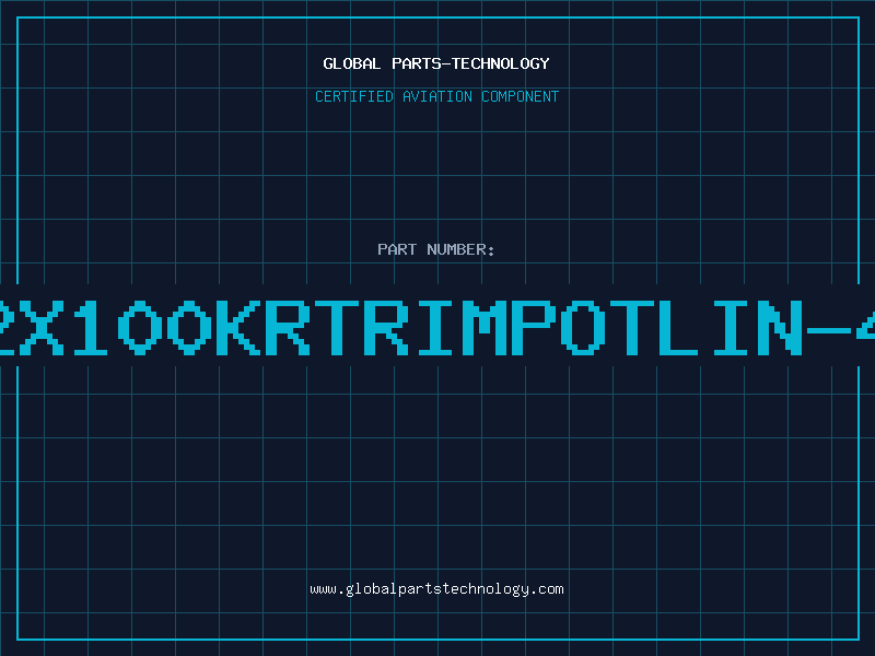 Aviation Part 2X100KRTRIMPOTLIN-4