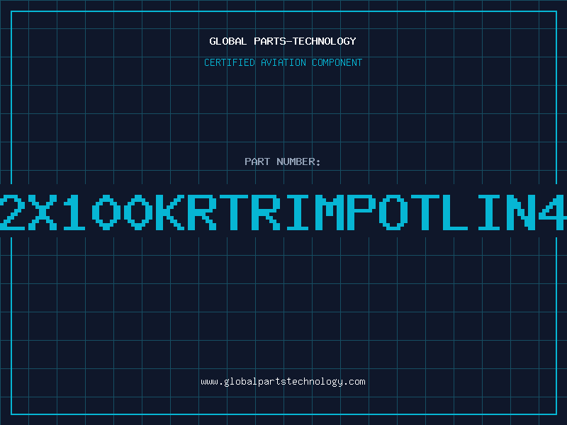 Aviation Part 2X100KRTRIMPOTLIN4