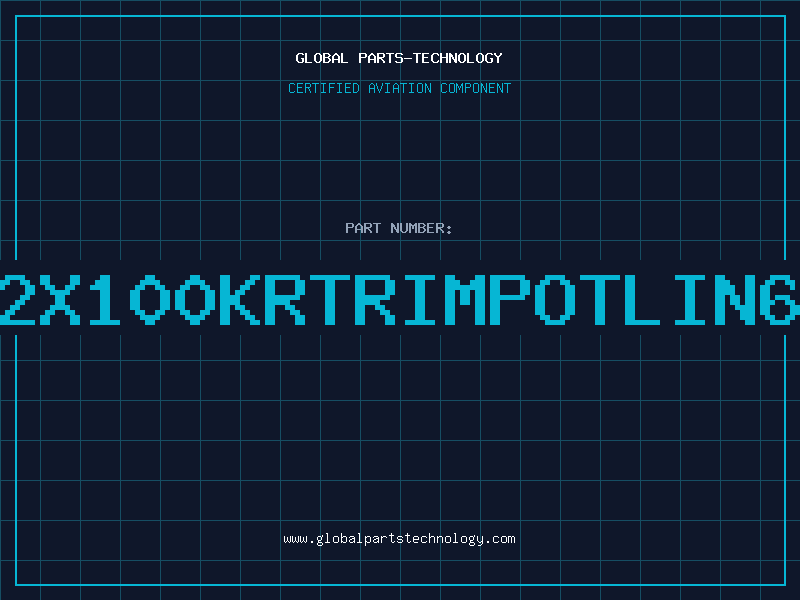 Aviation Part 2X100KRTRIMPOTLIN6