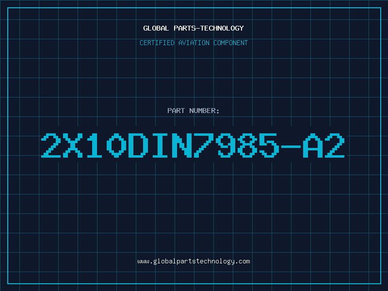 Aviation Part 2X10DIN7985-A2